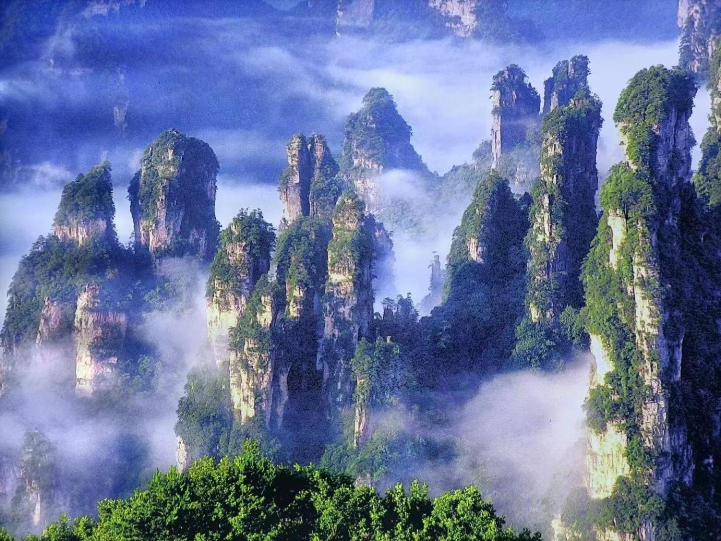 Yijingju Humanistic Inn Чжанцзяцзе Екстер'єр фото